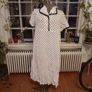 April Cornell Polka Dot Dress